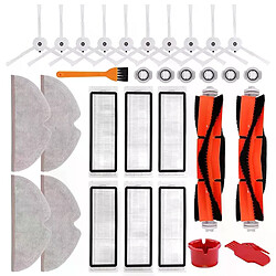 Kit d'accessoires pour Xiaomi Roborock E35 E25 E20 S50 E4 S6 S51 S5 Max S6 Max/S6, aspirateur robotique pur