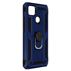 Avizar Coque Redmi 10A et 9C Hybride Bague de maintien Support Vidéo bleu