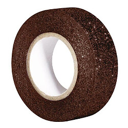 Rayher Masking tape à paillettes 5 m x 15 mm - marron