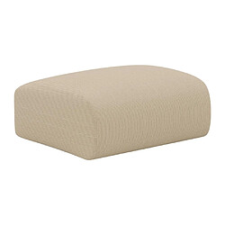 Acheter Vente-Unique Pouf en tissu texturé beige POGNI de Maison Céphy