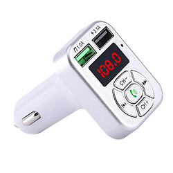 Avis Chargeur de voiture Bluetooth 3.1A Carte de Charge Rapide FM de Voiture Bluetooth MP3 Transmetteur Argent