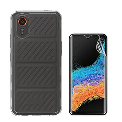 NIS Kit Coque Anti-Choc Superprotect + Film Hydrogel Avant Phonecare Compatible avec Samsung Galaxy Xcover7 5G - Transparent