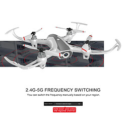 Drone Syma W1 Pro Drone RC avec caméra 4K Caméra Drone GPS Moteur sans balais 2.4G 5G Wifi FPV 18 minutes Temps de vol pas cher