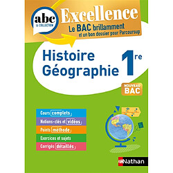 Histoire géographie 1re générale : nouveau bac - Occasion