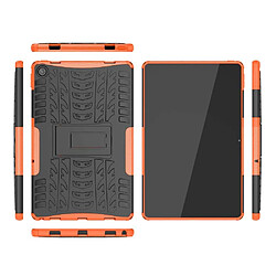 Htdmobiles Coque pour Lenovo Tab M10 Plus 3eme generation / Xiaoxin Pad 2022 (10,6 pouces) - housse etui rigide anti choc - ORANGE