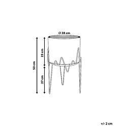 Avis Beliani Cache-pot KALANDRA Métal 28 cm