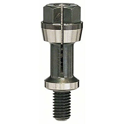 Bosch 1608570042 Pince de serrage avec écrou de serrage pour GGS 16 Professional, 1 pièce, 1/4