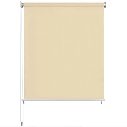 vidaXL Store roulant d'extérieur 220 x 140 cm Couleur crème