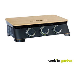 Plancha gaz 2B - COOK'IN GARDEN - DUNE 70 - 3 brûleurs