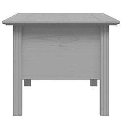 Maison Chic Table basse,Table Console Table d'appoint, Table pour salon BODO gris 100x55x45 cm bois de pin massif -MN53959 pas cher