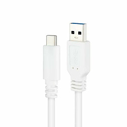 ? Câble USB 3.1 Type C/M vers USB Type C/M - 1M · Blanc