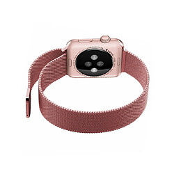 Avis LaCoqueFrançaise Bracelet en acier compatible avec Apple Watch 42-44mm - Rose Gold (Vendu sans la montre)