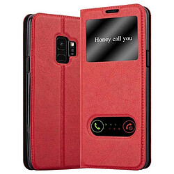 Cadorabo Coque Samsung Galaxy S9 Etui en Rouge