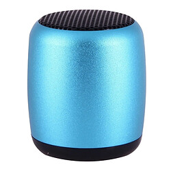 Wewoo Mini enceinte Bluetooth bleu Mini haut-parleur Bluetooth, appel mains-libres de et ampère Photo Obturateur à distance Fonction TWS