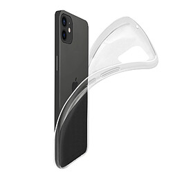 Avizar Coque iPhone 12 / 12 Pro Flexible Antichoc Coins Bumper Transparent pas cher