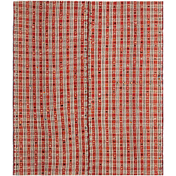 Vidal Tapis de laine 175x150 rouge Jajim