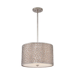 Elstead Lighting Suspension Confetti Vieil Argent