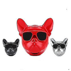 Acheter Universal YYH-S Noir Design unique Concevoir Bulldog sans fil personnalisé, stéréo portable rechargeable USB