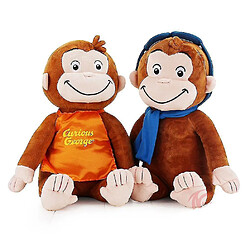 Universal 2 singes curieux george peluche poupée 30 cm