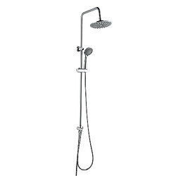 K20 Colonne de Douche sans Robinet K2O Chillout Cascade 96,5 cm en Acier Inoxydable avec Pommeau de Douche et Douchette à Main à 3 Positions