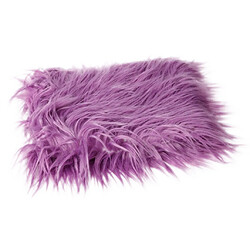 Avis Bébé Nouveau-né De La Fourrure Photo Photographie Props Blanket Tapis Fond Violet