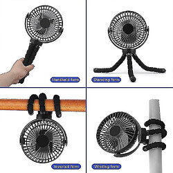 Ventilateur de Ceinture Portable à Pince de Taille Personnelle à Piles de 5000 mah Redmiter@ pas cher