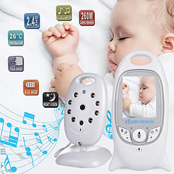 Universal Sans fil audio vidéo baby-sitter vision nocturne radio baby-sitter musique interphone IR 24 heures portable bébé caméra baby sitter