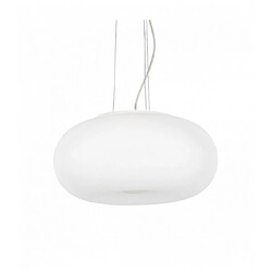 Ideal Lux Suspension Blanche ULISSE 3 ampoules Diamètre 52 Cm