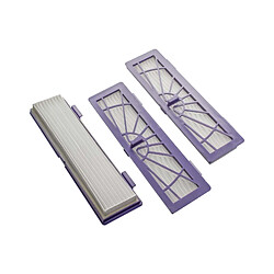 vhbw Filtre allergie de rechange Hepa Set violet pour Neato Botvac D3, D5