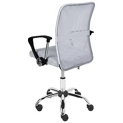 Beliani Chaise de bureau Blanc cassé BEST pas cher