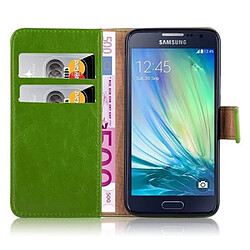 Acheter Cadorabo Coque Samsung Galaxy A3 2015 Etui en Vert