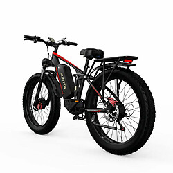 Avis Vélo Électrique Duotts S26 - Moteur 750W*2 Batterie 960WH 60KM d'Autonomie - Noir