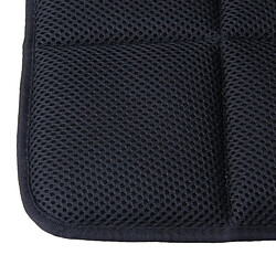 Avis Wewoo Universel respirant quatre saisons auto glacé mélange tissu maille housse de coussin de de tapis pour fournitures de bureau chaise de noir