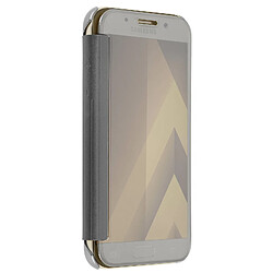 Avis Avizar Housse Clapet Translucide Samsung Galaxy A5 2017 Design Effet Miroir Argent