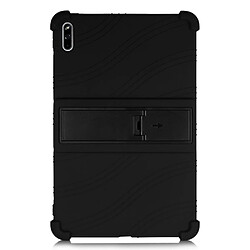 Coque en silicone Souple avec béquille noir pour votre Huawei MatePad 10.4 (2020)