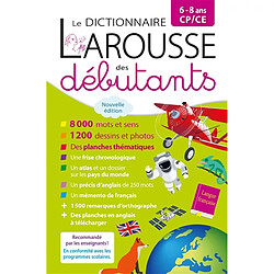 Le dictionnaire Larousse des débutants, 6-8 ans, CP-CE - Occasion