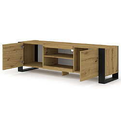 Bestmobilier Pedro - meuble tv - 158 cm