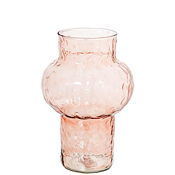 Vase Alexandra House Living Rose Verre 16 x 24 cm