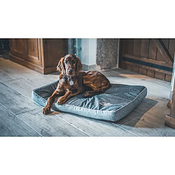 Acheter TYROL Yellowstone Matelas Rectangulaire pour chien grand/moyen - Ouatine Dense - Taille L - Dim. 80x60x7cm