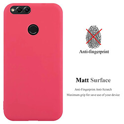 Avis Cadorabo Coque Honor 7X Etui en Rouge