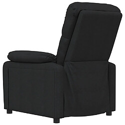 Acheter vidaXL Fauteuil de massage Noir Tissu