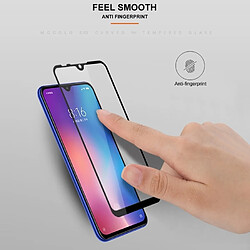 Wewoo Film en verre trempé mocolo 0.33mm 9H 2.5D avec impression soie pour Xiaomi Mi 9 SE (noir) pas cher