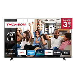 Thomson 43" (109 Cm) 4k Uhd LED Google TV Side Feet