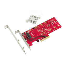 Kalea-Informatique Carte PCIe 3.0 x4 type pour SSD M.2 NVMe ou PCIe-AHCI M2 - HIGH POWER + RADIATEUR