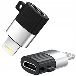 GUPBOO Adaptateur adaptateur Lightning MICRO USB vers IPHONE,JL1759