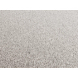 Vente-Unique Tapis shaggy organique effet fourrure - 200 x 300 cm - Beige - GIRONA pas cher