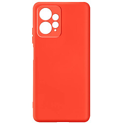 Avizar Coque pour Xiaomi Redmi Note 12 4G Semi-rigide Soft-touch Fast Cover Rouge