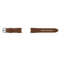 Samsung Bracelet Hybride en cuir pour G Watch 4 Classic 130mm M/L Camel pas cher