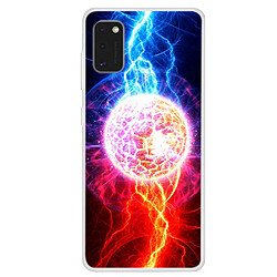 Coque en TPU modèle boule de foudre pour votre Samsung Galaxy A41