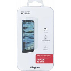 BigBen Connected Protection d'écran pour Huawei Y5 2018 en Verre Trempé Ultra-résistant Transparent